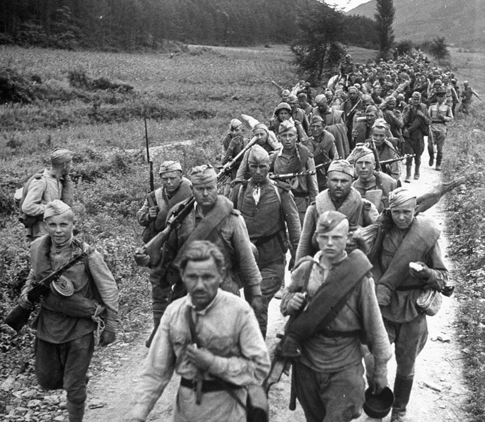фото советские солдаты в Корее