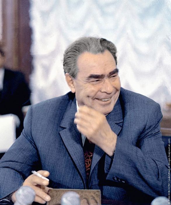 Генеральный секретарь Леонид Ильич Брежнев