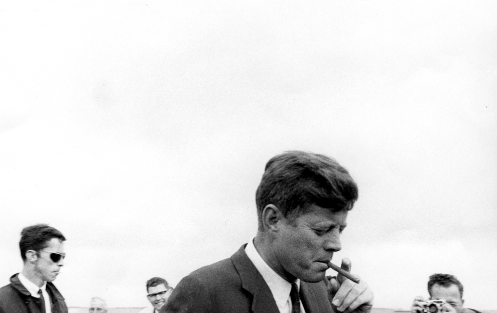 Президент Кеннеди, прибытие в Hyannisport, штат Массачусетс