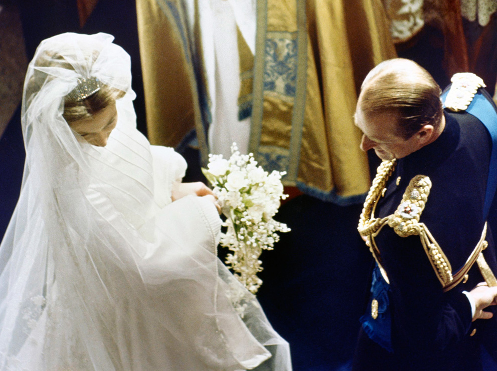 Свадьба принцессы Анны  и капитана  Марка  Филлипса