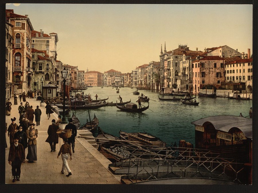 Большой канал, вид II, Венеция, Италия