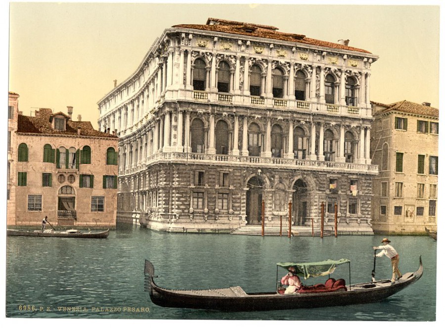 Пезаро дворец, Венеция, Италия