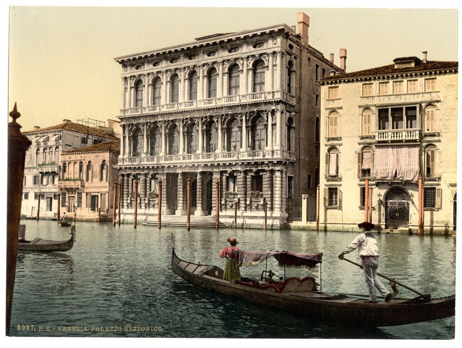 Реццонико дворец, Венеция, Италия