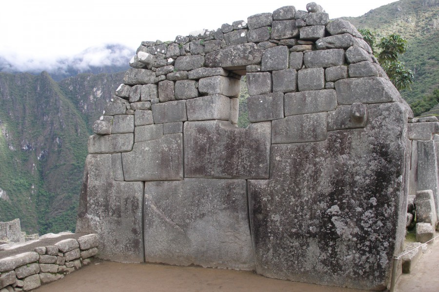 стены в Мачу-Пикчу