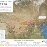 карта Великой китайской стены