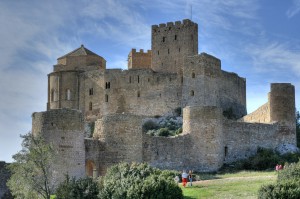 Loarre Замок романская крепость в провинции Уэска, Арагон, Испания.