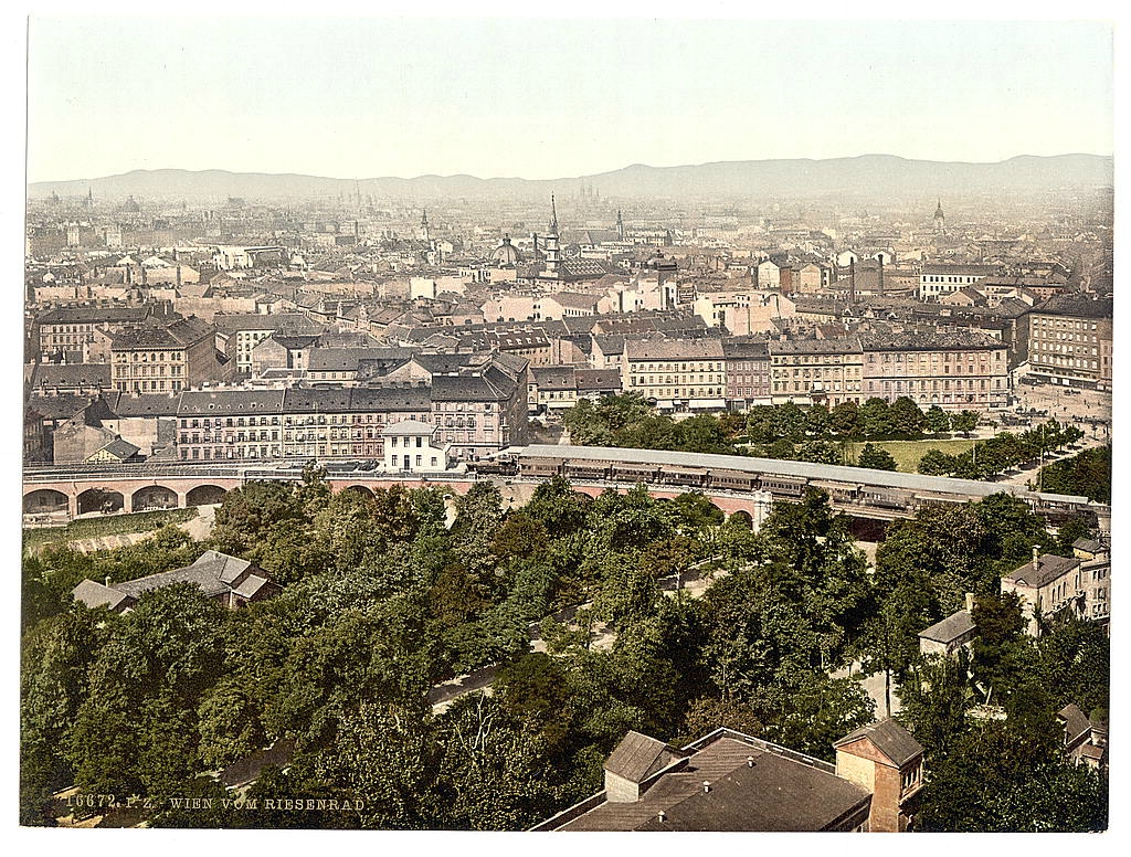 Вена в 1890-1900 годах.
