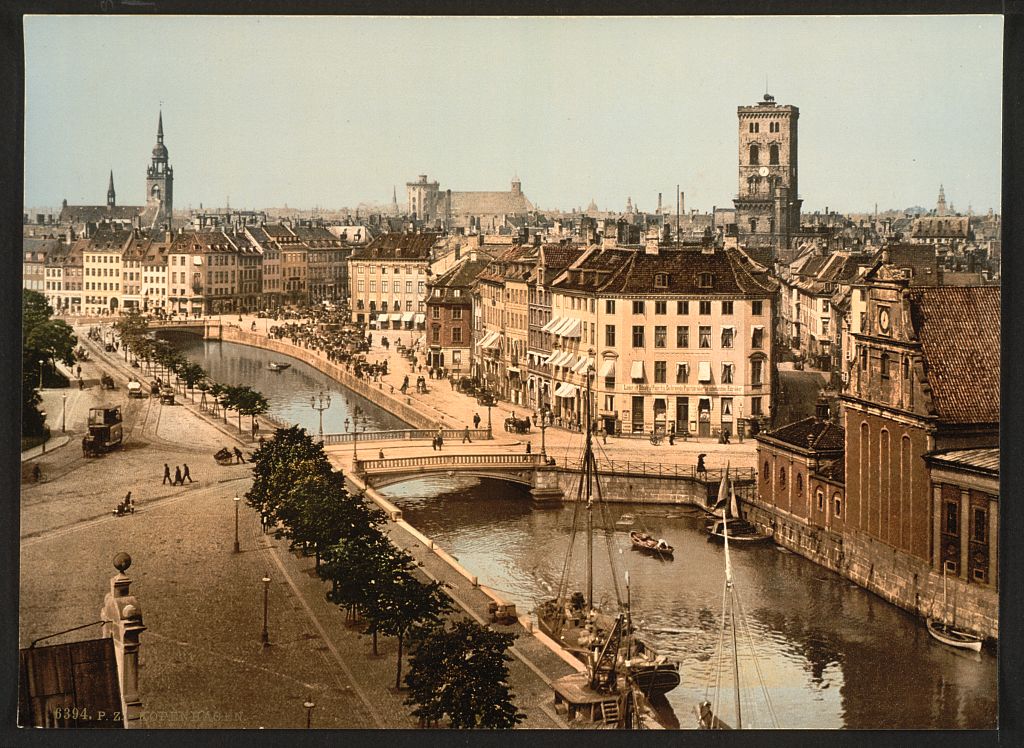 Копенгаген в 1890 — 1900 годах