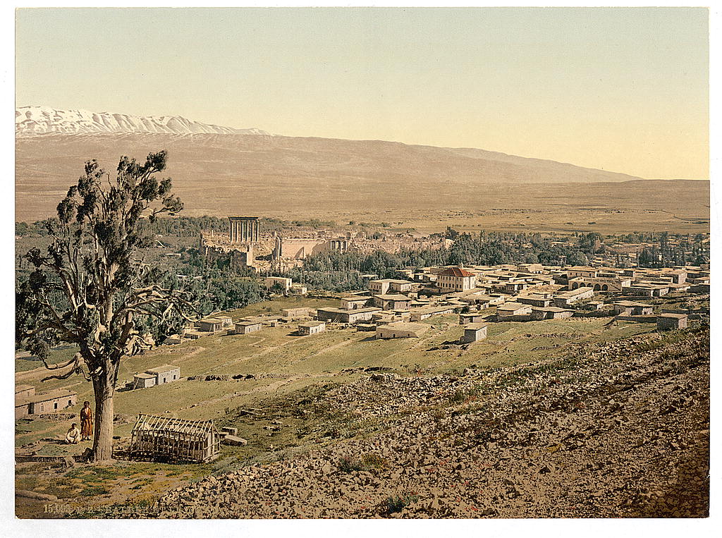 Ливан и Палестина в 1890-1900 годах.