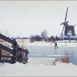 Зима в Голландии в разные годы