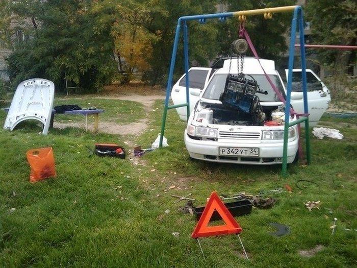 Это возможно только в России!
