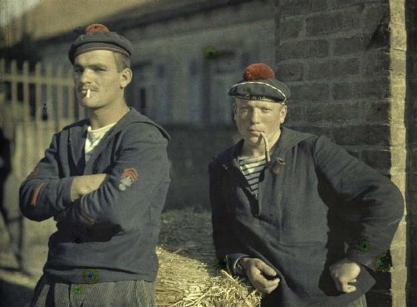 Цветные фотографии первой мировой войны
