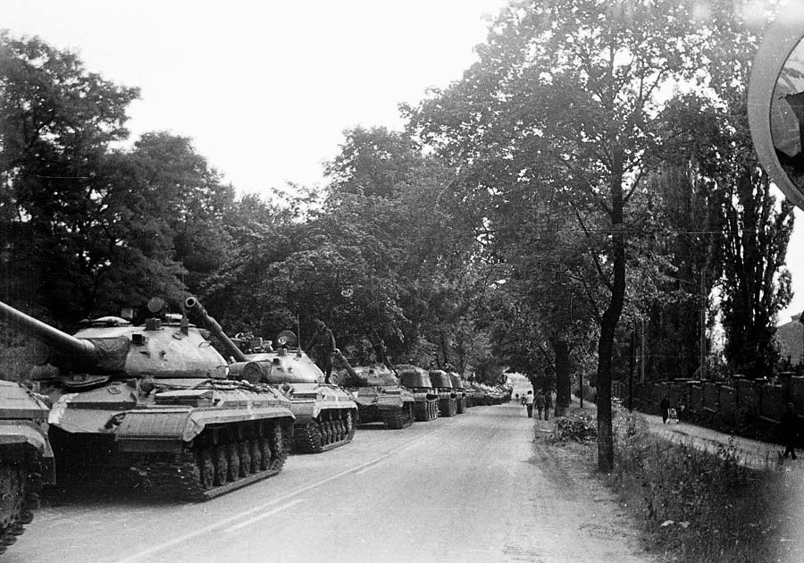 События 1968 года в Чехословакии, Прага
