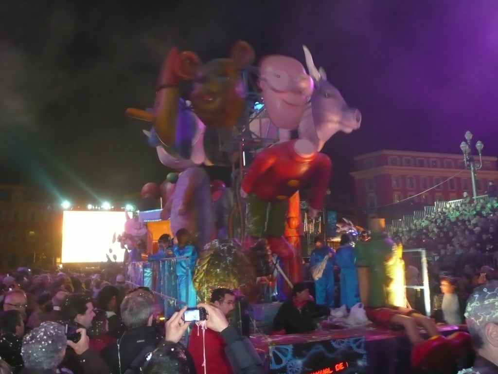 Карнавал в Ницце в 2013 году