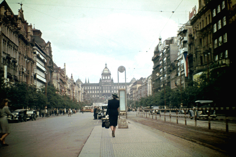 Прага в 1946 году