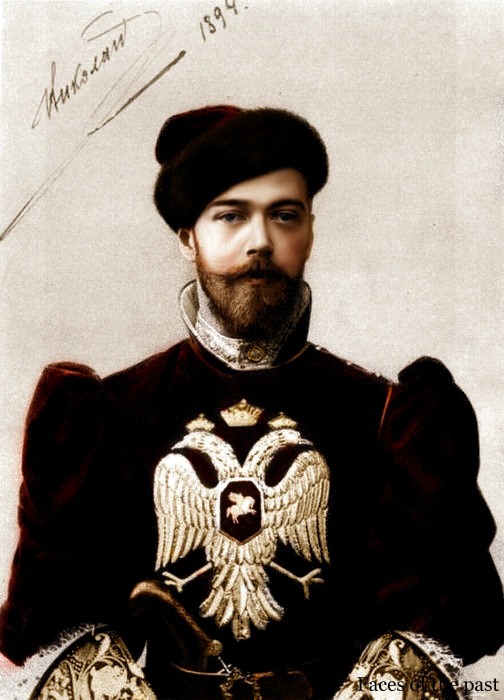 Редкие цветные фотографии семьи Николая Второго