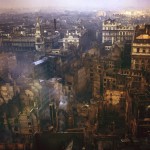 Цветные фото Лондона, времён Второй мировой войны