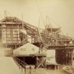 Строительство Тауэрского моста в Лондоне
