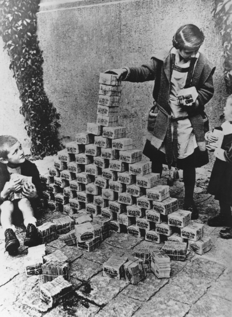 Гиперинфляция в Германии в 1923 году