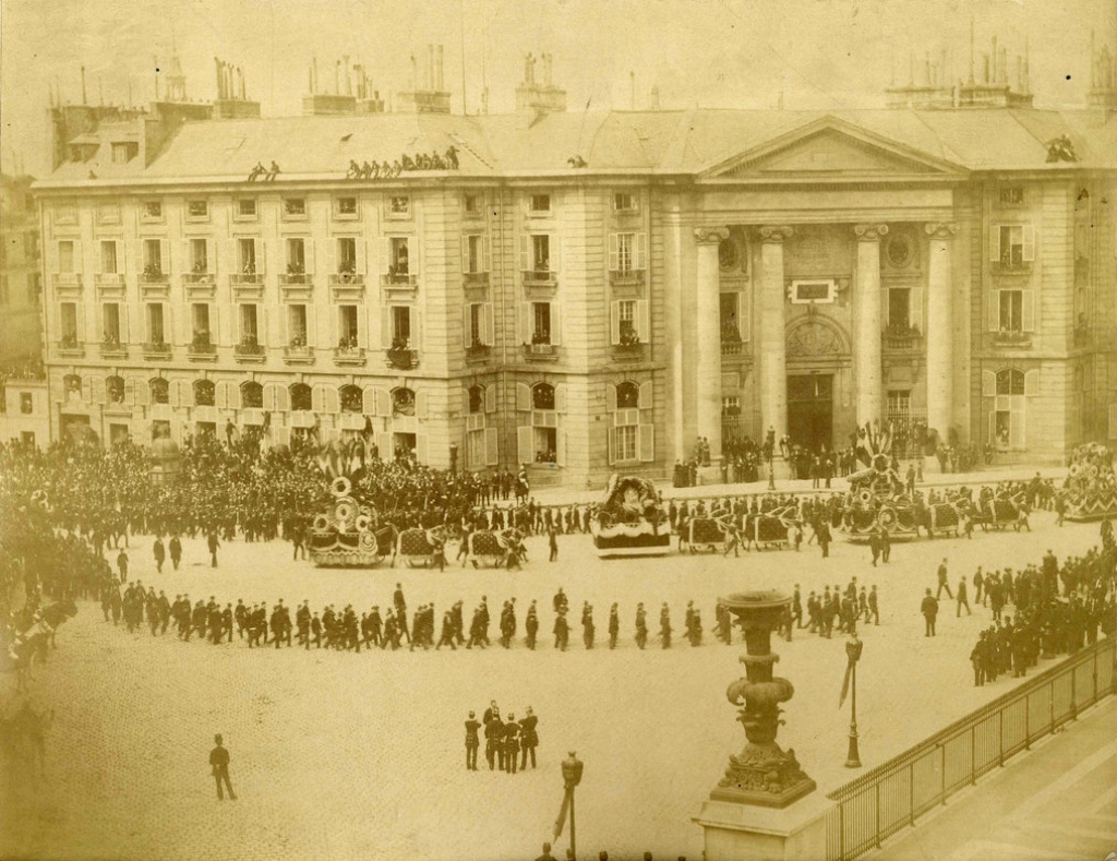 Похороны Виктора Гюго в 1885 году