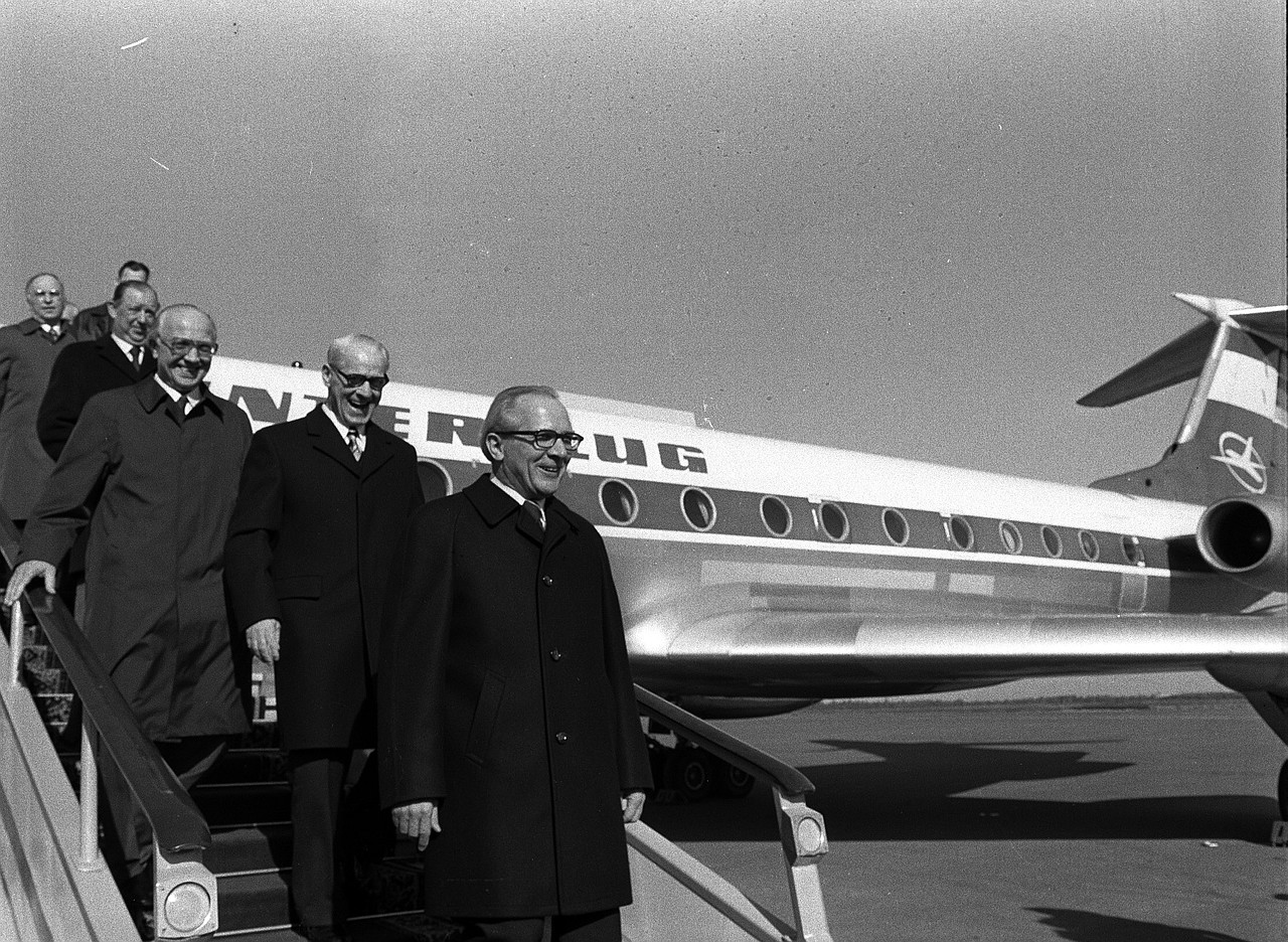 Визит Эрика Хонеккера в СССР, в 1975 году