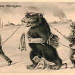 Антироссийские немецкие пропагандистские открытки первой мир...