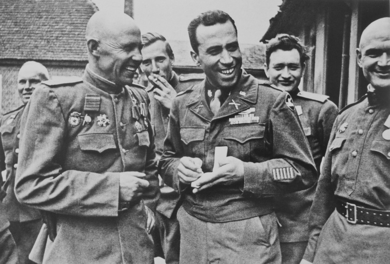 Освобождение Западной Европы советскими войсками, в 1945 году