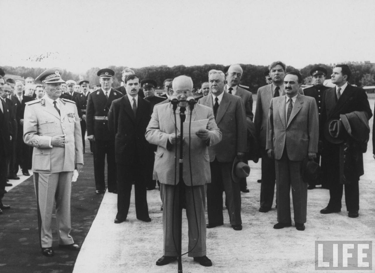 Югославия - Советский Союз. 1955-1956. Первые встречи после развода.