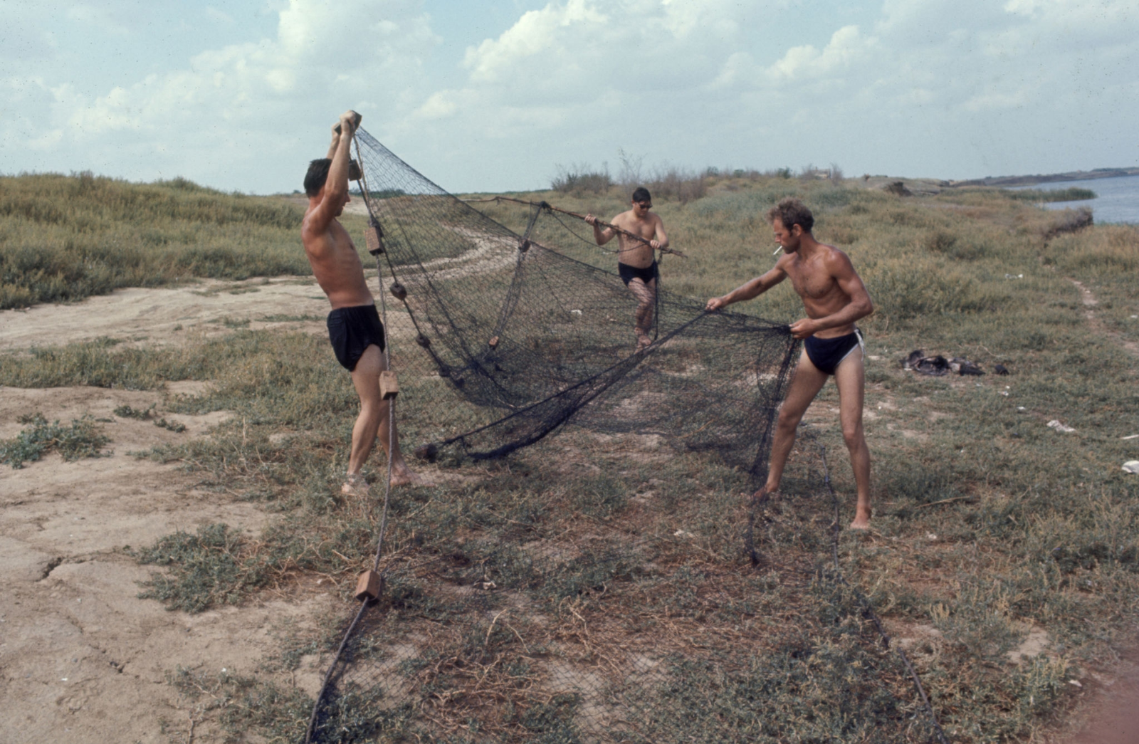 1967 год. Стройотряд в поселке Конезавод имени Будённого.