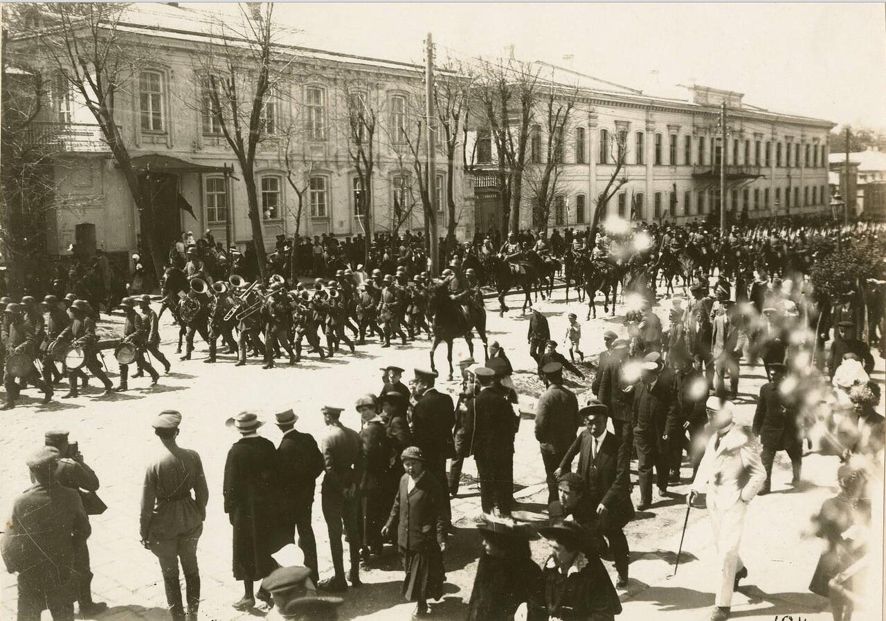 Немцы в Таганроге. 1918 год.