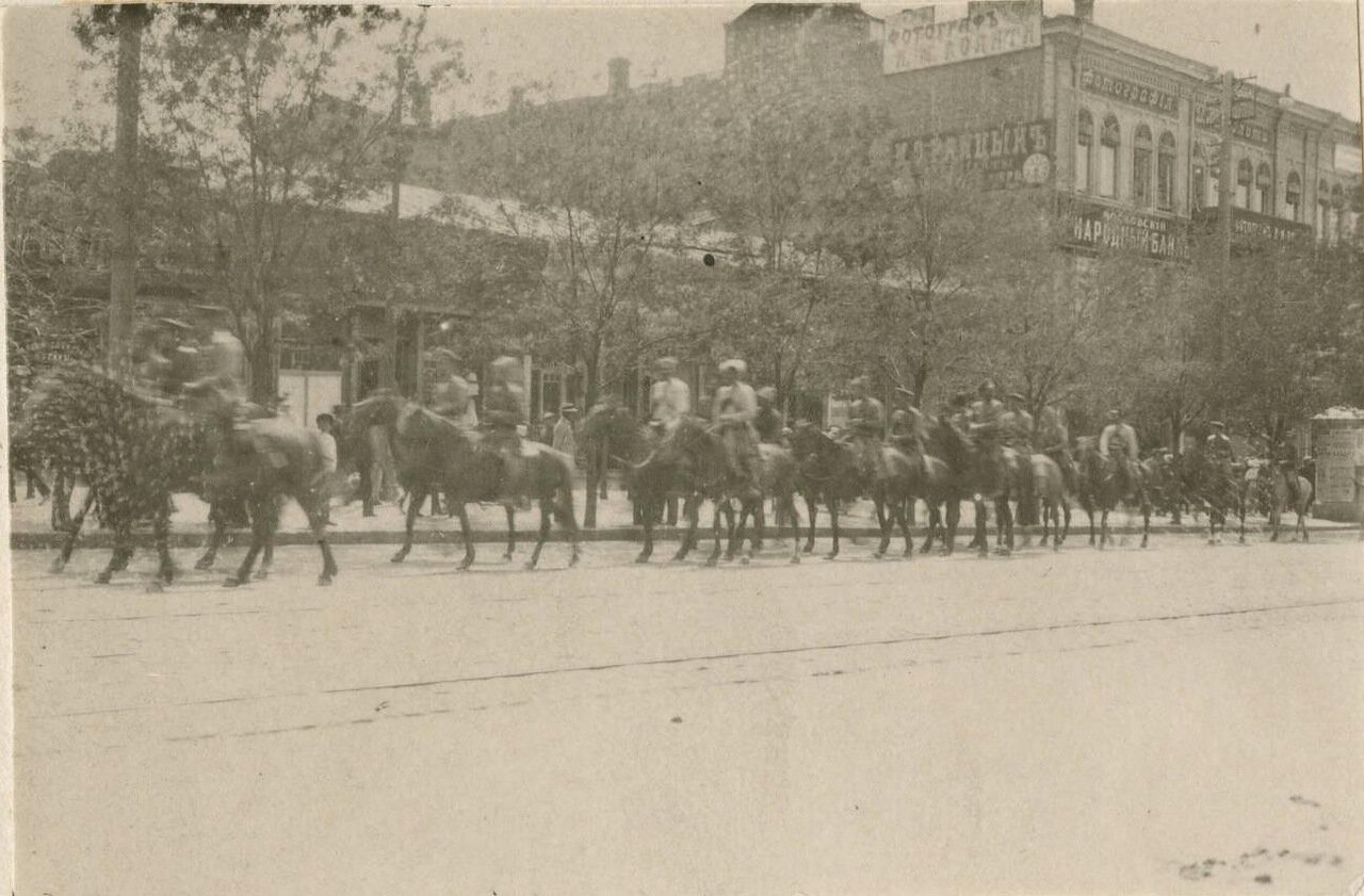 Немцы в Таганроге. 1918 год.