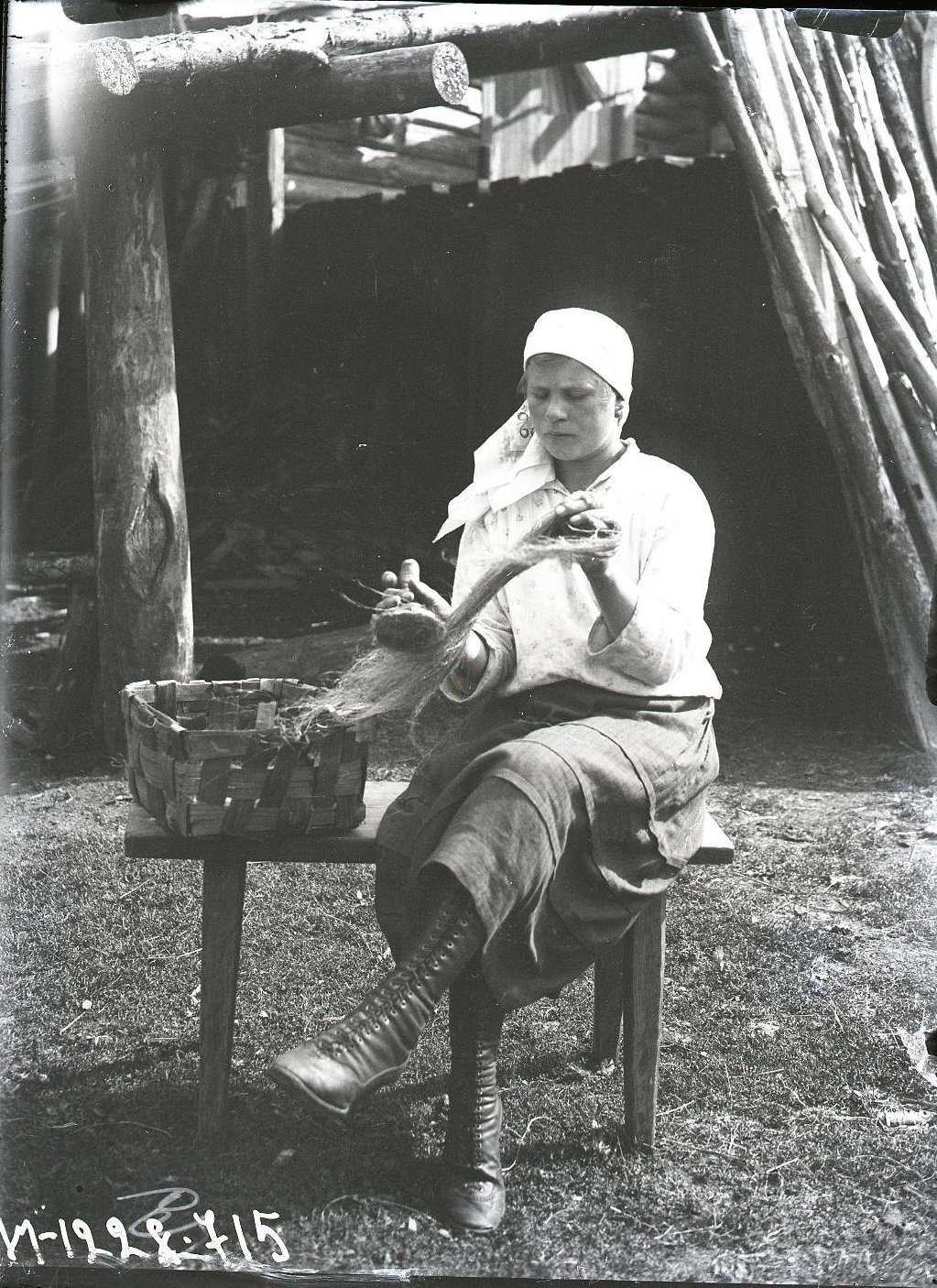 Карелы Олонецкого уезда. 1927 год.