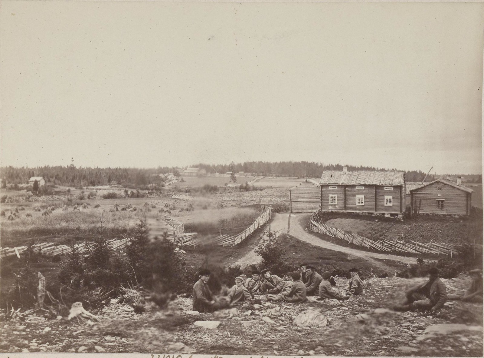 1867. Йенс Андреас Фрис в Русской Лапландии