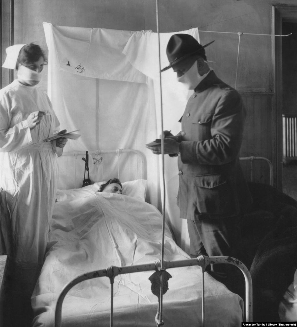Пандемия "испанки" в 1918 - 1919 годах
