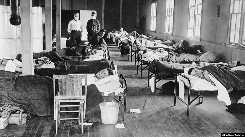 Пандемия "испанки" в 1918 - 1919 годах