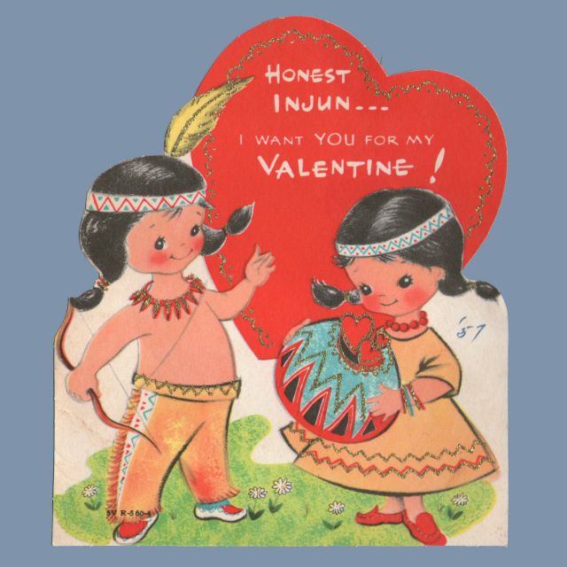 Валентинки от индейцев
