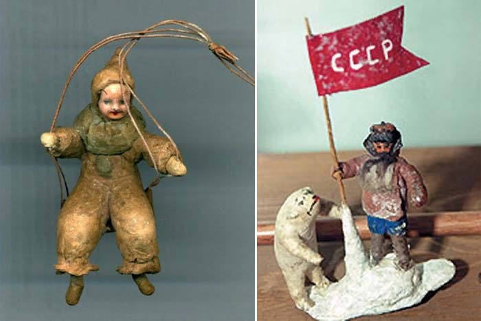 История советских ёлочных игрушек
