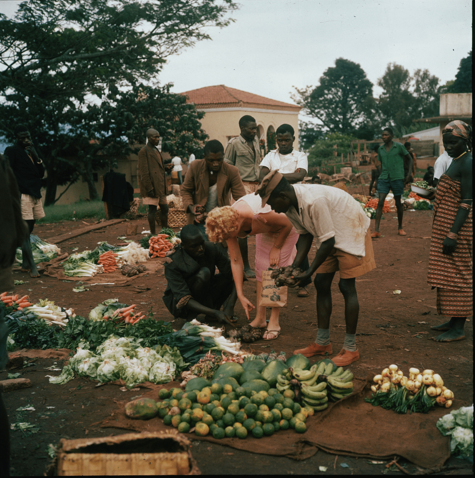 1950-е годы. Бельгийское Конго.