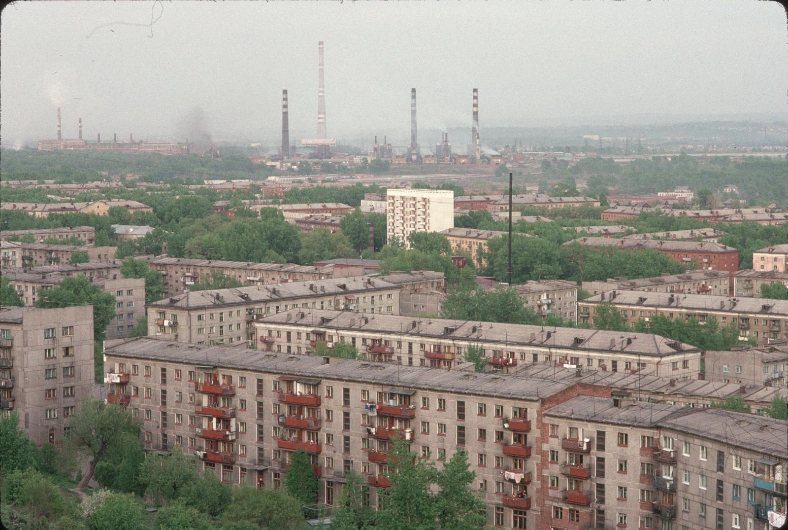 1991 год. Питер Тернли в Новокузнецке.