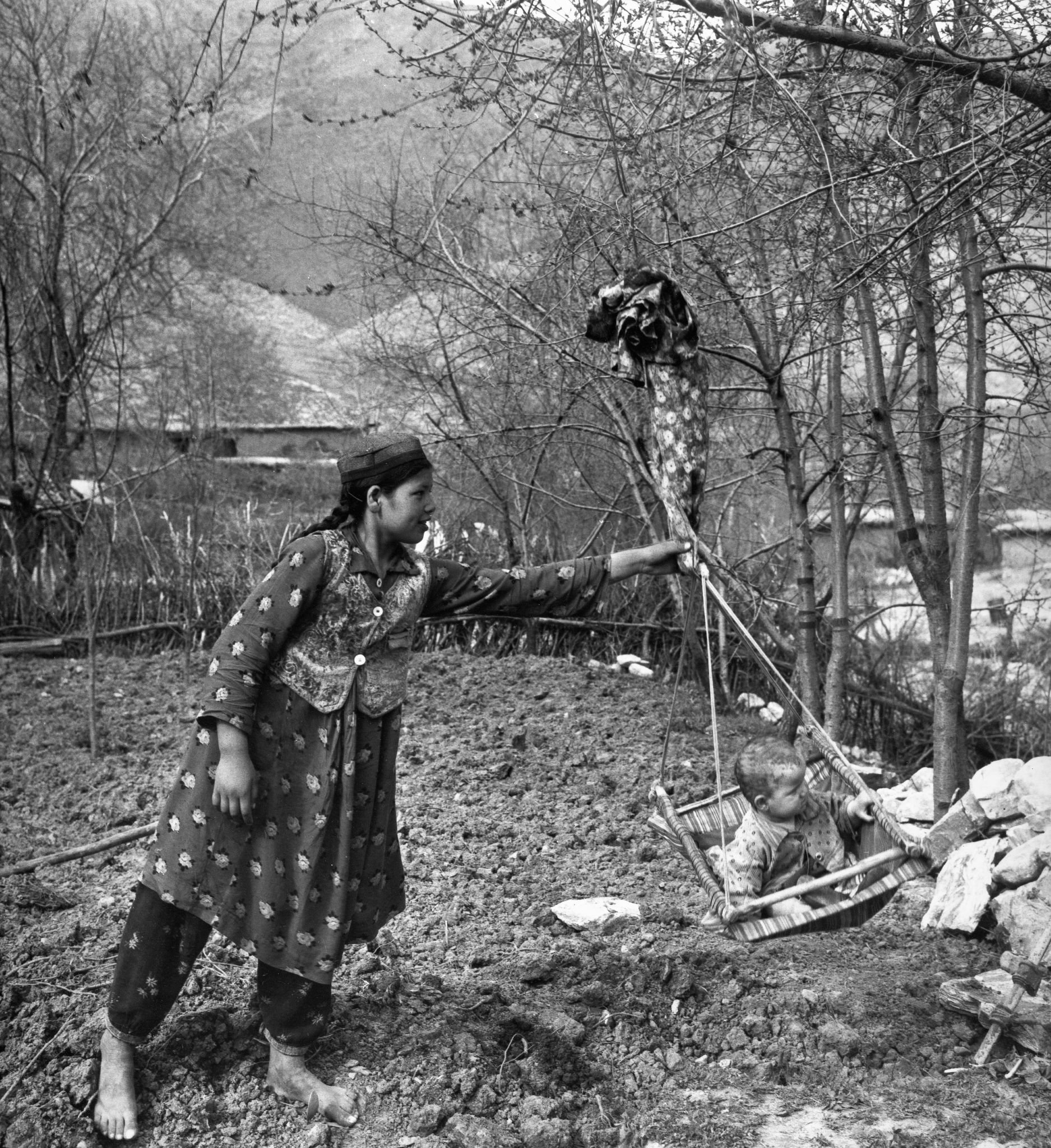Лица Средней Азии. 1978 год.