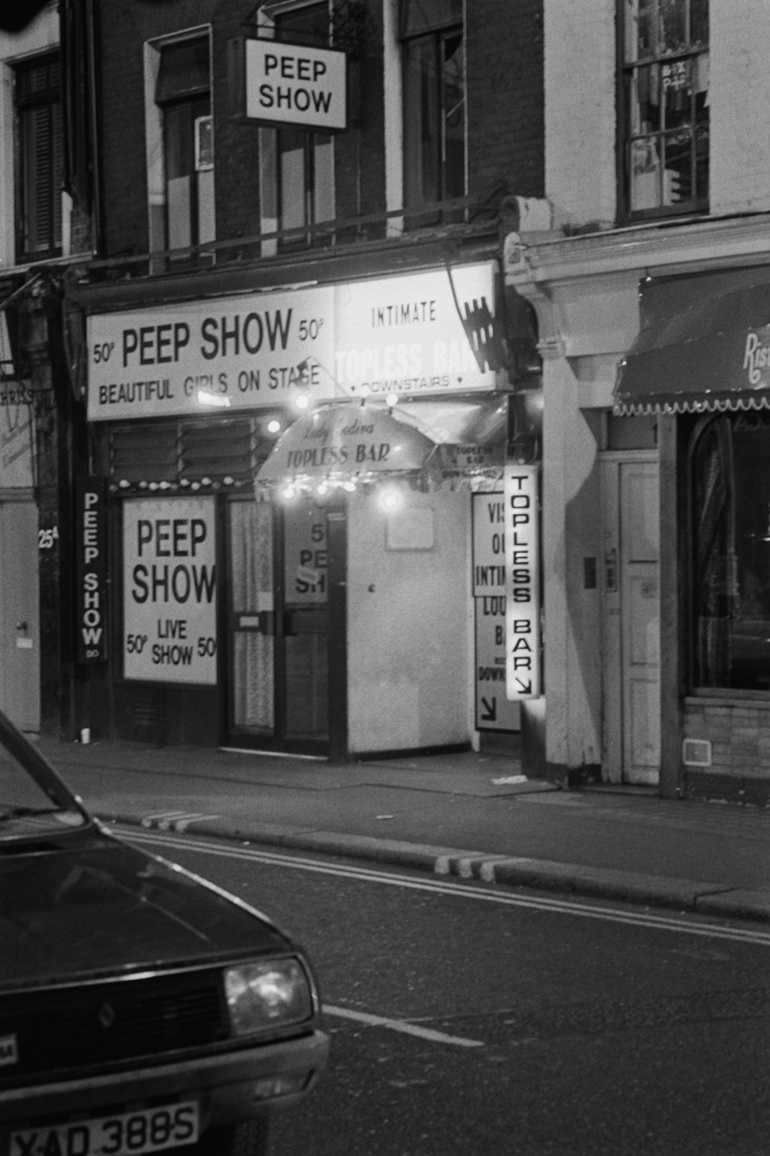 1958-1987 годы. Развлечения в лондонском Сохо.