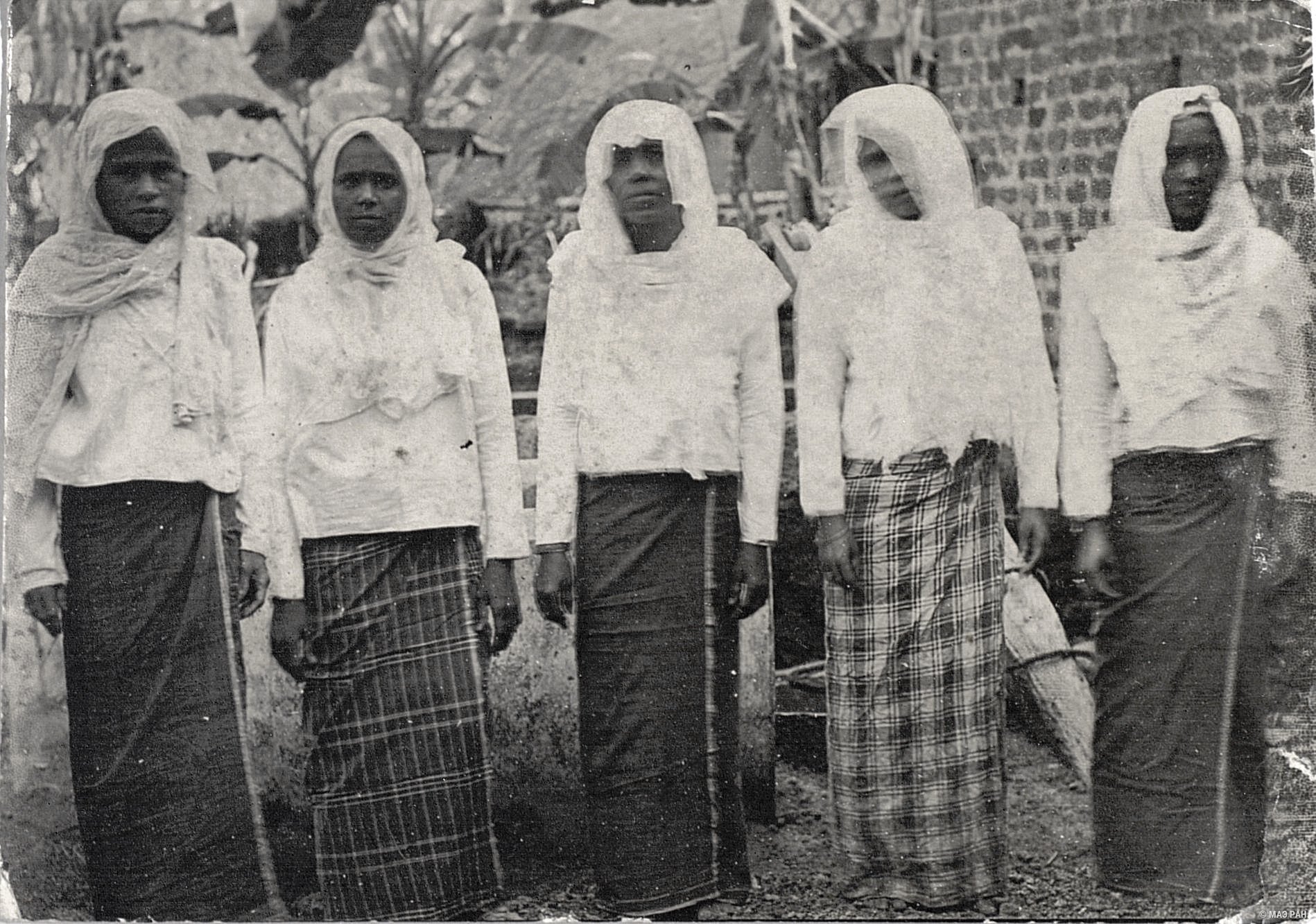 1914 год. Кочинские евреи в Индии.
