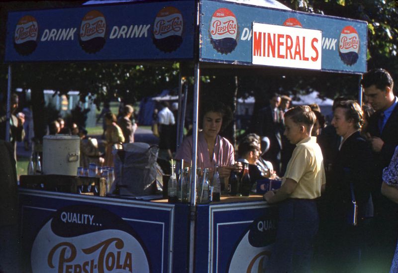 Лондон в 50-х годах.